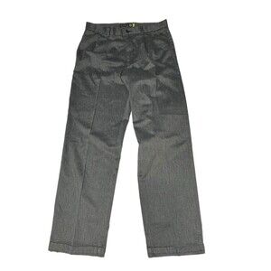 Mens Old Navy Gray Mid Rise Super Khakis Regular Fit Dress‎ Pants Size 36x36